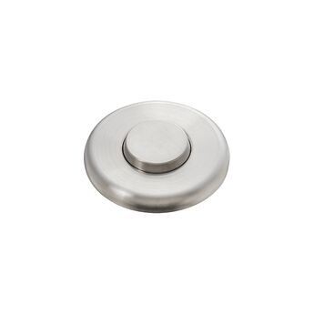 INSINKERATOR - Decorative Air-Activated Switch-Button - Pioneer (STDP-SN) in Satin Nickel 78664-ISE