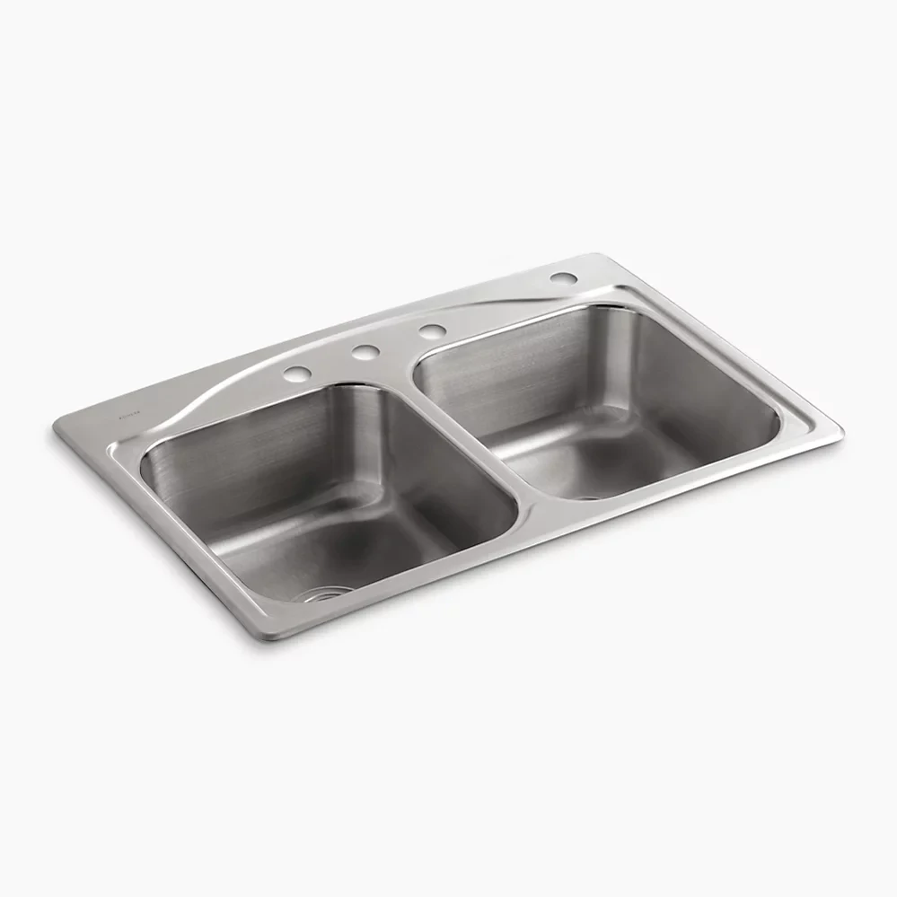 KOHLER - Cadence® Ss Sink, 4-Hole  3145-4-NA