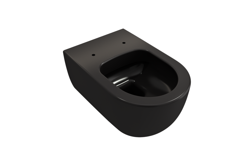 BOCCHI - Vettore Wall-Hung Toilet Bowl in Matte Black 1416-004-0129
