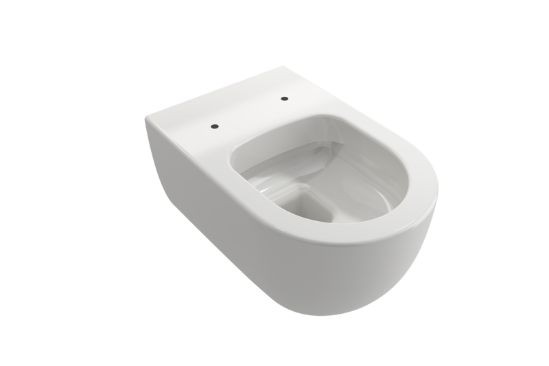 BOCCHI - Vettore Wall-Hung Toilet Bowl in White 1416-001-0129