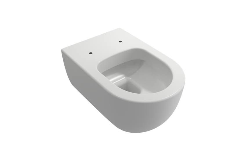 BOCCHI - Vettore Wall-Hung Toilet Bowl in Matte White 1416-002-0129