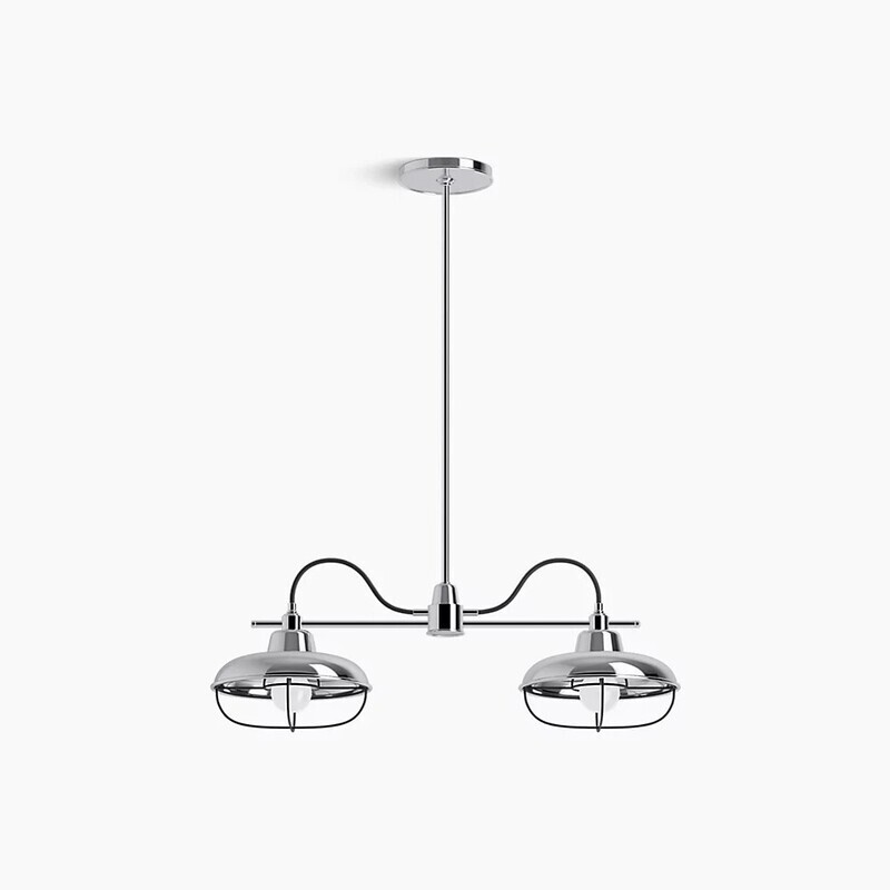 KOHLER - Modern Farm 2 Light Linear Chandelier 23660-CH02