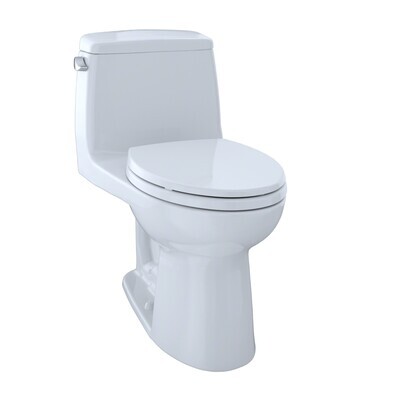TOTO - Ultimate® One-Piece Toilet, 1.6 GPF, Cotton White MS854114#01