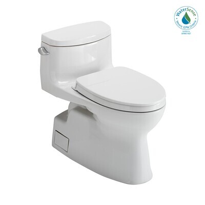 TOTO - Carolina® II One-Piece High-Efficiency Toilet, 1.28 GPF, Cotton White MS644124CEFG#01