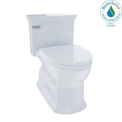 TOTO - Eco Soirée® One-Piece Toilet, 1.28 GPF, Cotton White MS964214CEFG#01
