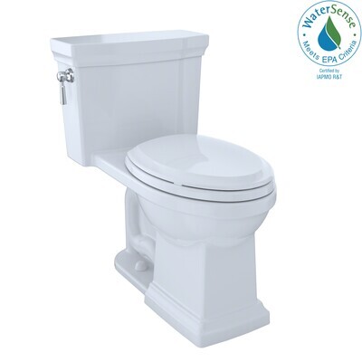 TOTO - Promenade® II One-Piece Toilet, 1.28 GPF, Cotton White MS814224CEFG#01