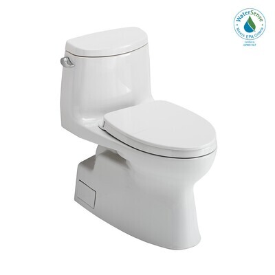 TOTO - Carlyle® II One-Piece Toilet, 1.28 GPF, Cotton White, MS614124CEFG#01