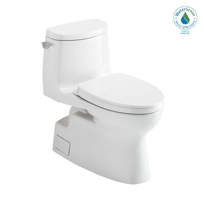 TOTO - Carlyle® II 1G® One-Piece Toilet, Cotton White MS614124CUFG#01