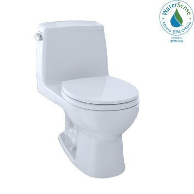 TOTO - Eco UltraMax® One-Piece Toilet, 1.28 GPF, Cotton White, MS853113E#01
