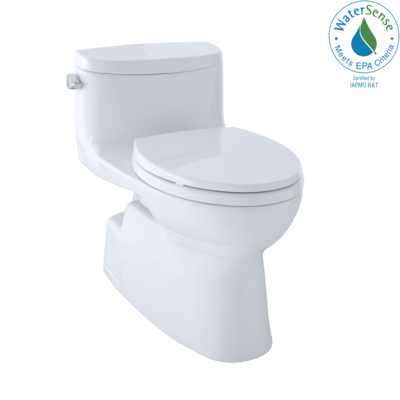 TOTO - Carolina® II One-Piece High-Efficiency Toilet, 1.28 GPF, Cotton White MS644114CEFG#01