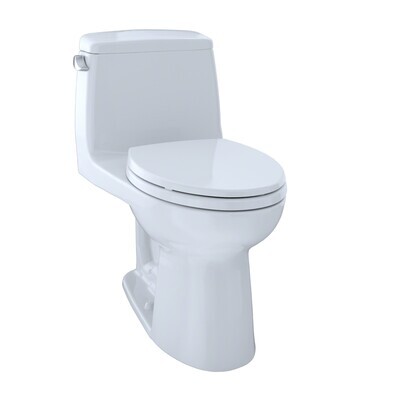 TOTO - UltraMax® One-Piece Toilet, ADA Height, 1.6 GPF, Cotton White, MS854114SL#01