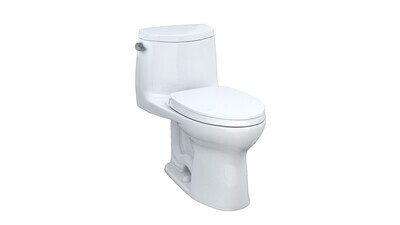 TOTO - UltraMax® II 1G® One-Piece Toilet, 1.0 GPF, Cotton White MS604124CUFRG#01
