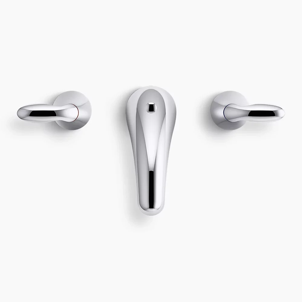 KOHLER - Coralais® Widespread Lav Faucet Polished Chrome P15261-4RA-CP