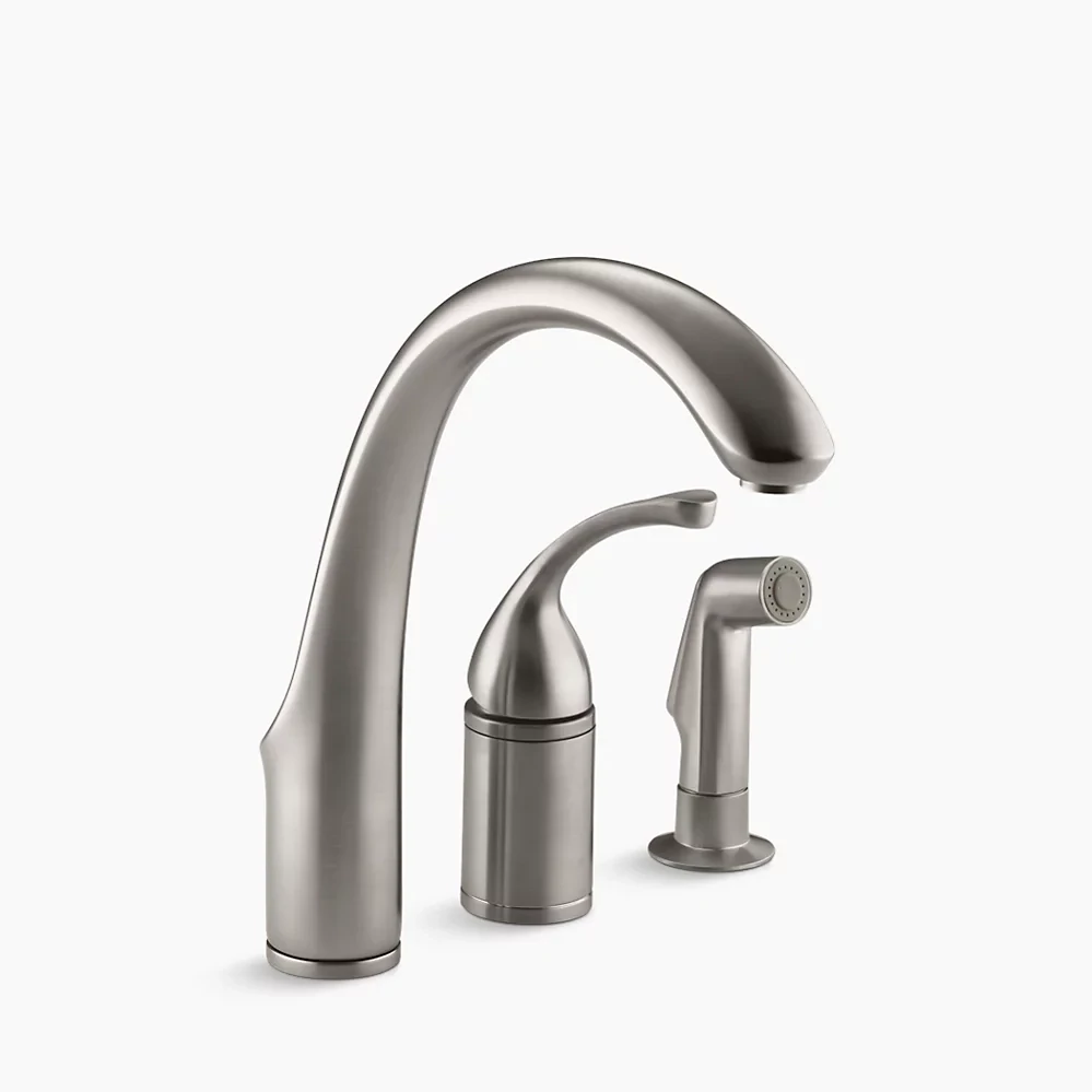 KOHLER - Forté® Kitchen Fct W/Rmt Vlv W/Spray Vibrant Stainless 10430-VS