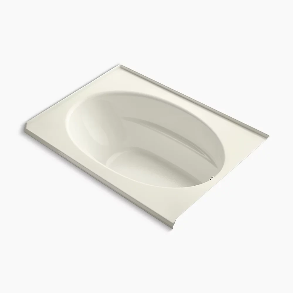KOHLER - Windward™ 60X42 Drop-In Bath 3-Flg Rh Biscuit 1113-R-96