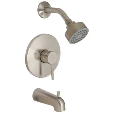 HUNTINGTON BRASS - EuroTub and Shower Trim Satin Nickel - Rough-in Valve Needed P6380229
