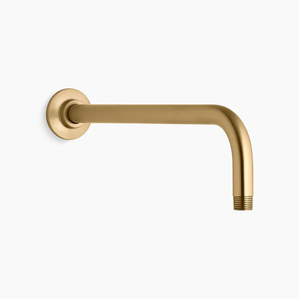 KOHLER - Right Angle Shower Arm Vibrant Moderne Brushed Gold 10124-BGD