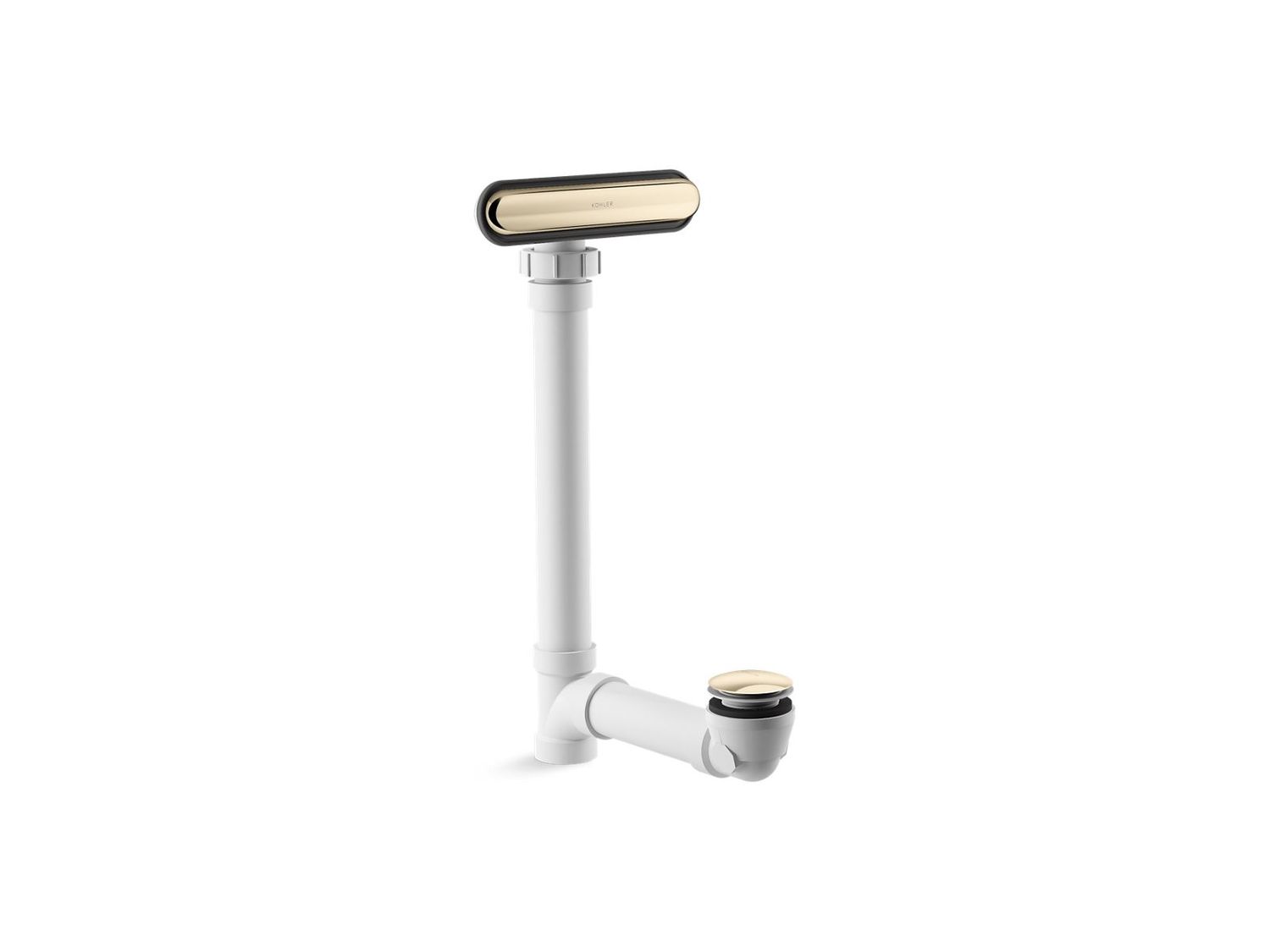 KOHLER - Clearflo Slotted Overflow Bath Drain Vibrant French Gold 7272-AF