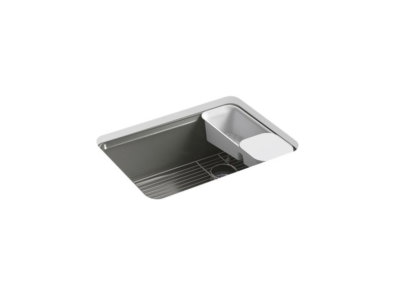 KOHLER - Riverby® Single Basin Undermount Sink Thunder Grey 8668-5UA2-58