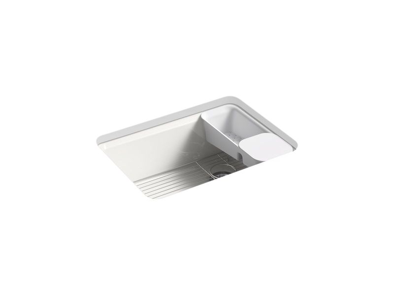 KOHLER - Riverby® Single Basin Undermount Sink Sea Salt 8668-5UA2-FF