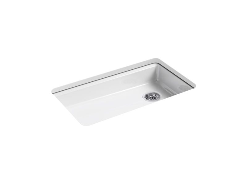 KOHLER - Riverby® 33  Single Basin Sink White 8689-5U-0