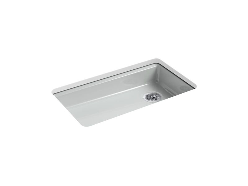 KOHLER - Riverby® 33  Single Basin Sink Ice Grey 8689-5U-95