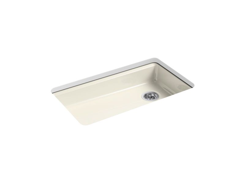 KOHLER - Riverby® 33  Single Basin Sink Biscuit 8689-5U-96