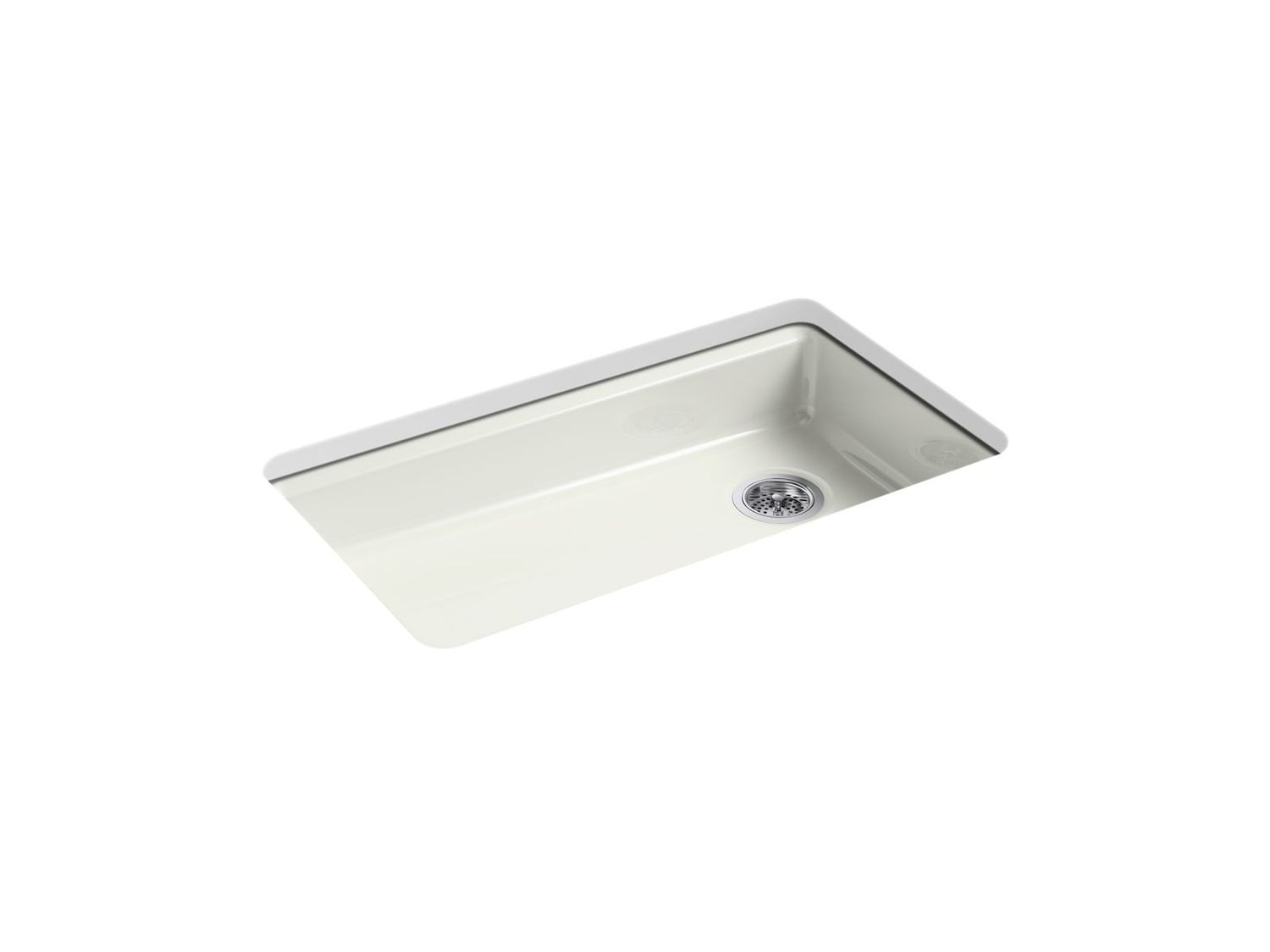 KOHLER - Riverby™ 33  Single Basin Sink Dune 8689-5U-NY