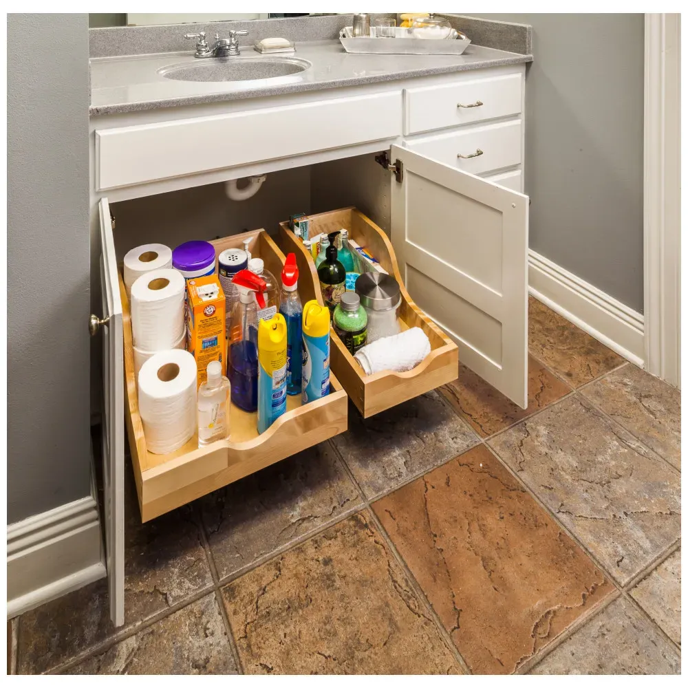 HARDWARE RESOURCES - Vanity Rollout for 12" Opening ROVHB12-WB