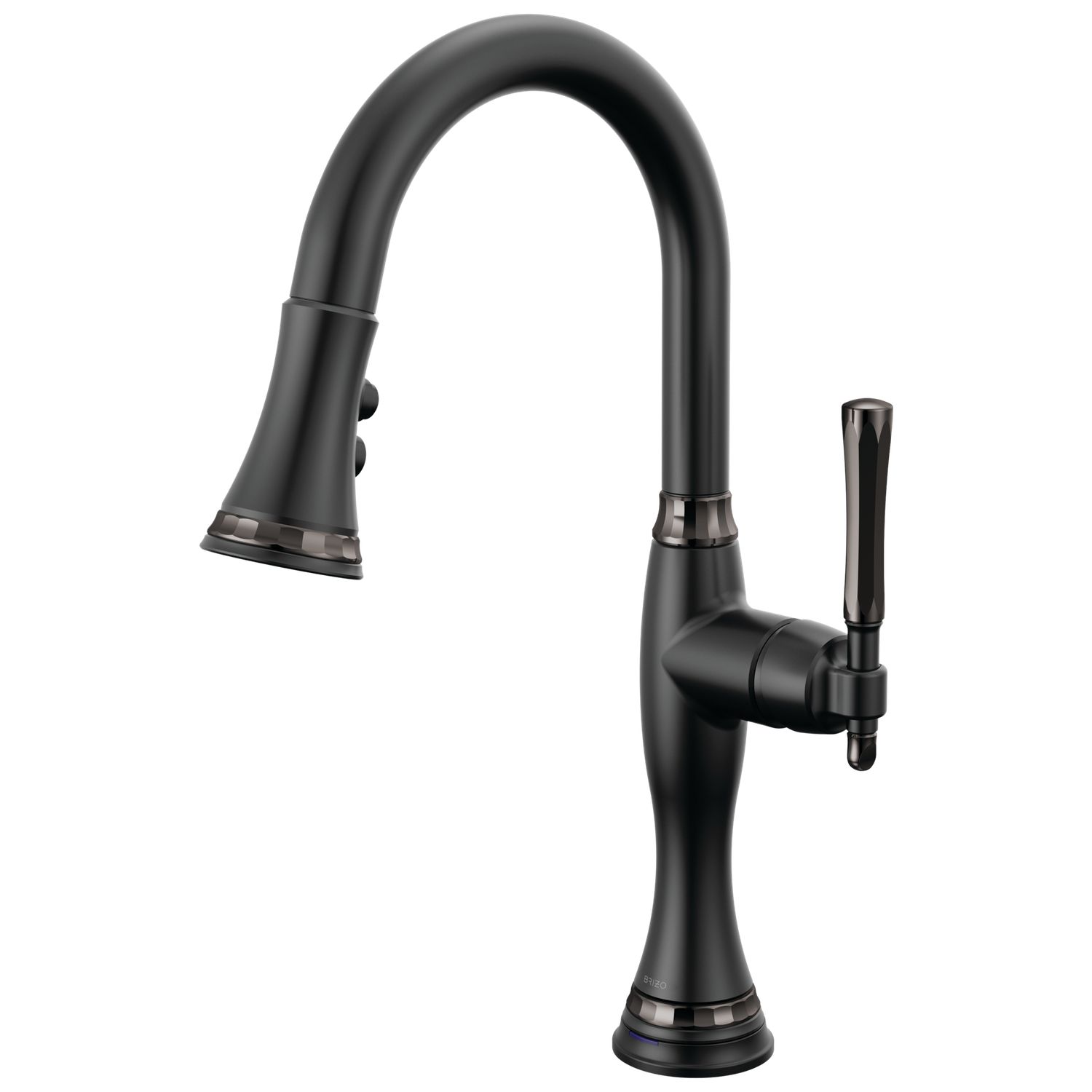 BRIZO - The Tulham™ Kitchen Collection by Brizo®: SmartTouch® Pull-Down Prep Kitchen Faucet Stainless 64958LF-BLBNX