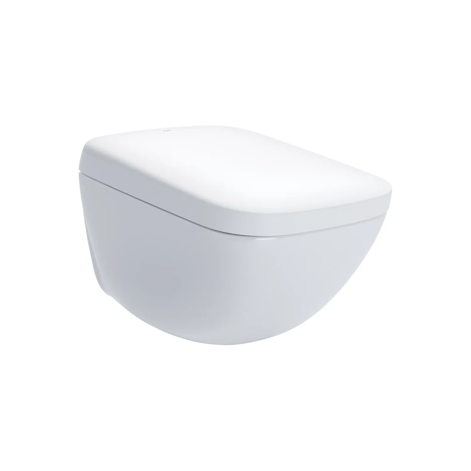 TOTO - NEOREST® WX1™ Dual Flush 1.2 or 0.8 GPF Wall-Hung Toilet with Integrated Bidet Seat and eWater+®, Cotton White CWT9538CEMFG#01