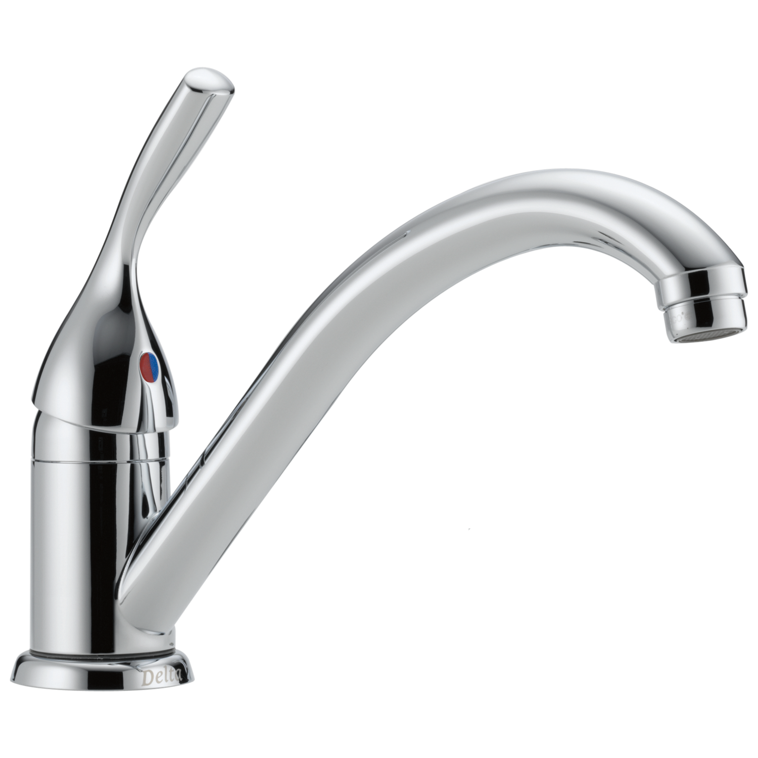 DELTA - 134 / 100 / 300 / 400 Series: Single Handle Kitchen Faucet Chrome 101-DST
