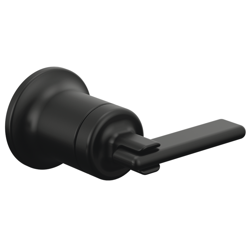 BRIZO - Allaria®: Two-Hole, Single-Handle Wall Mount Lavatory Faucet Lever Handle Kit Matte Black HL5868-BL