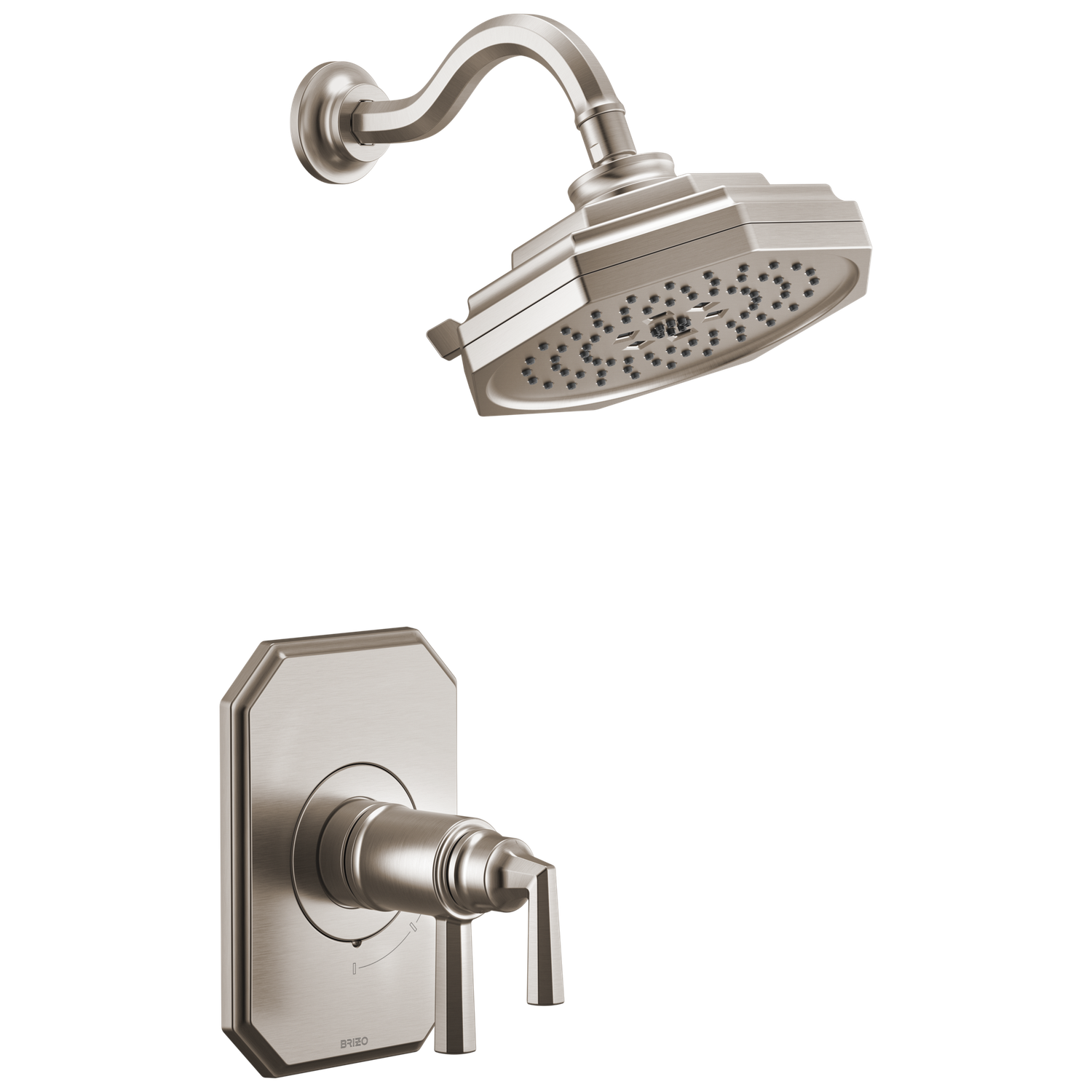 BRIZO - Beauclere™: TempAssure Thermostatic Shower Only Trim Luxe Nickel T60265-NK