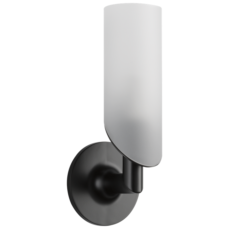 BRIZO - Odin®: Single Light Sconce Matte Black 697075-BL