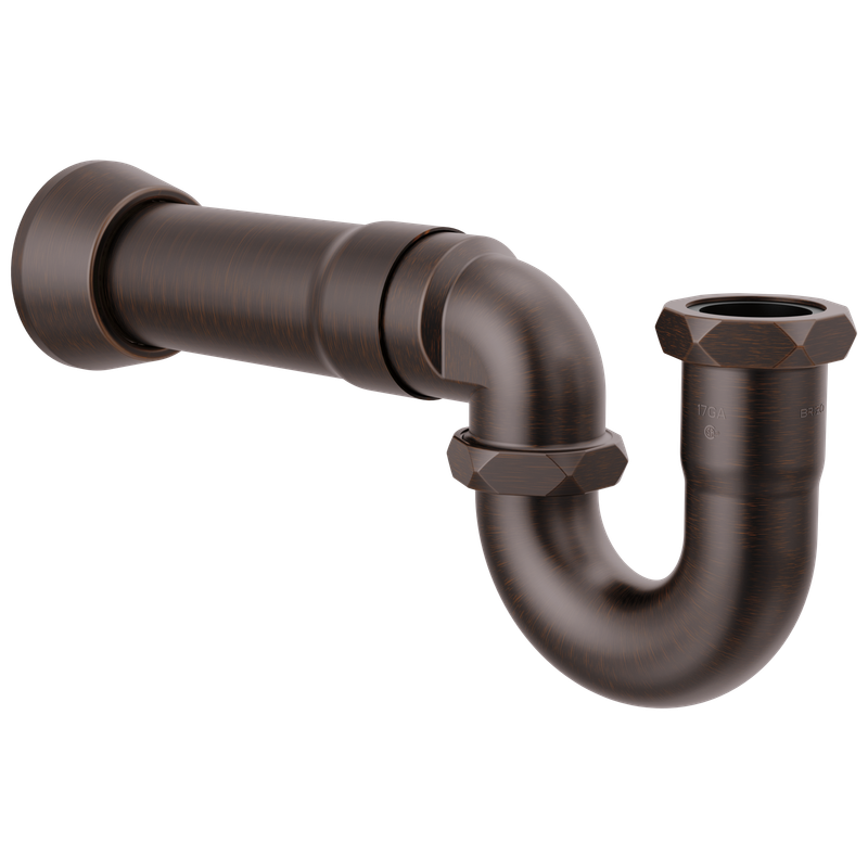 BRIZO - Other: 17-Gauge P-Trap with Flange Venetian Bronze BT031121-RB