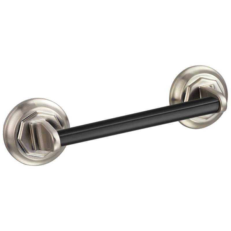 BRIZO - Rook®: Drawer Pull Luxe Nickel  /Matte Black 699161-NKBL