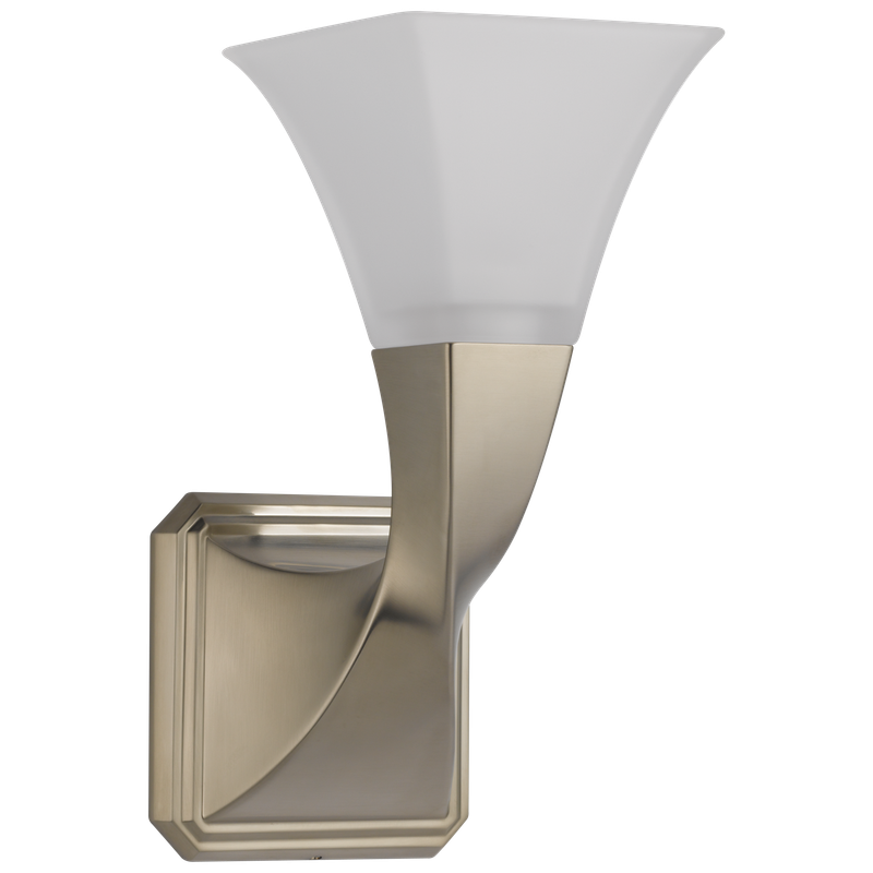 BRIZO - Virage®: Single Light Sconce Brushed Nickel 697030-BN