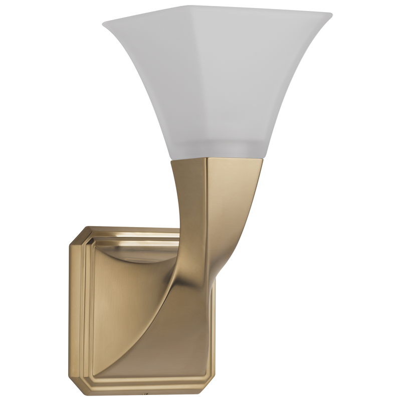 BRIZO - Virage®: Single Light Sconce Luxe Gold 697030-GL