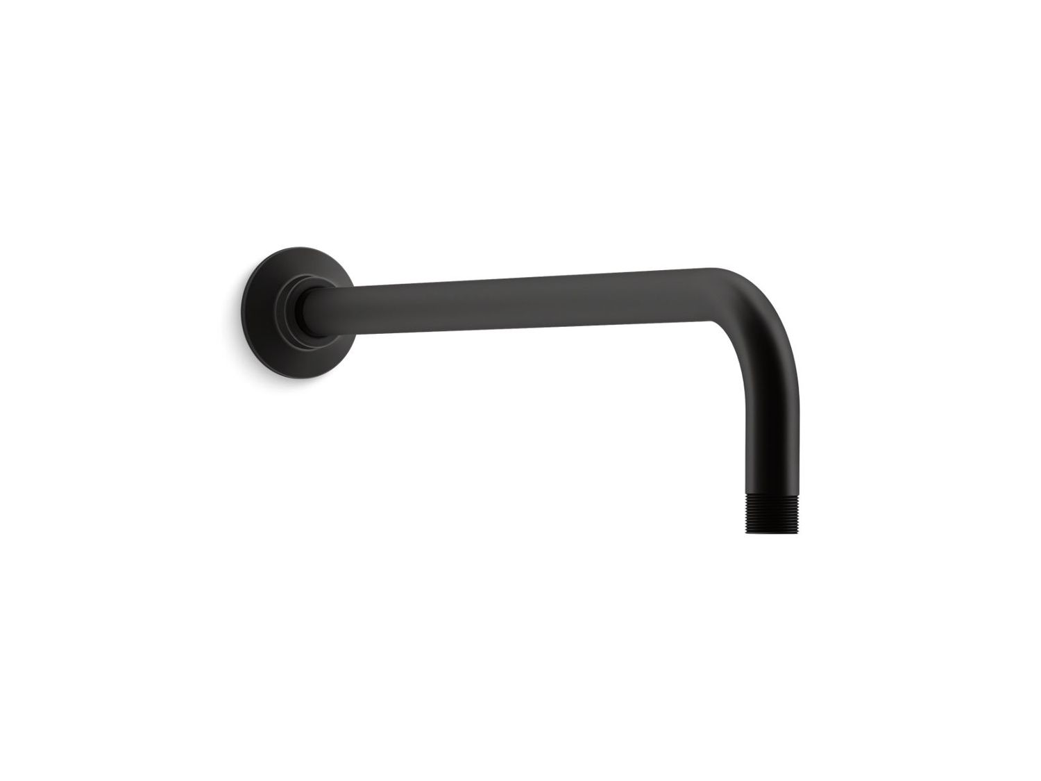 KOHLER - Right Angle Shower Arm Matte Black 10124-BL