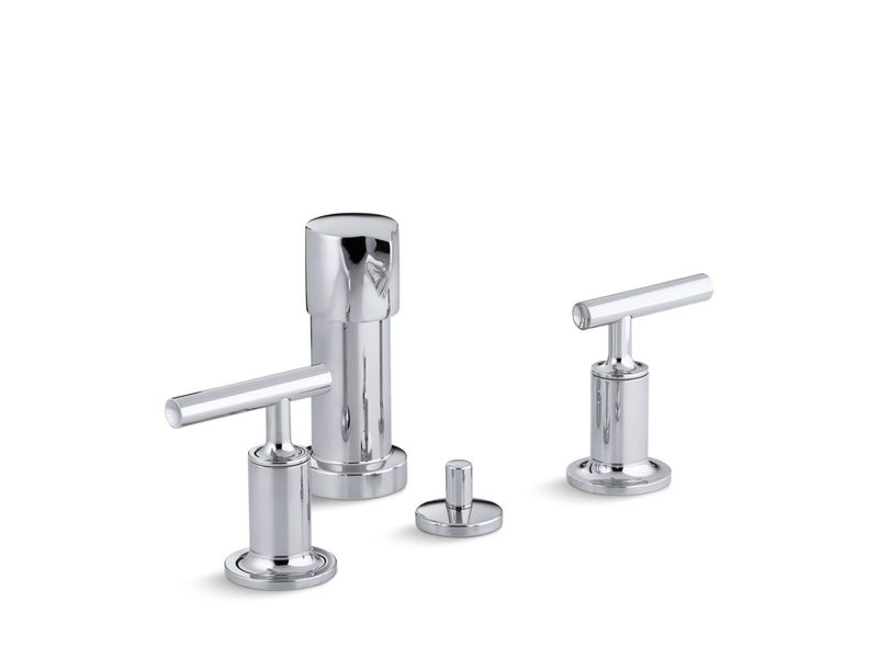 KOHLER - Purist® Bidet Faucet Polished Chrome 14431-4-CP