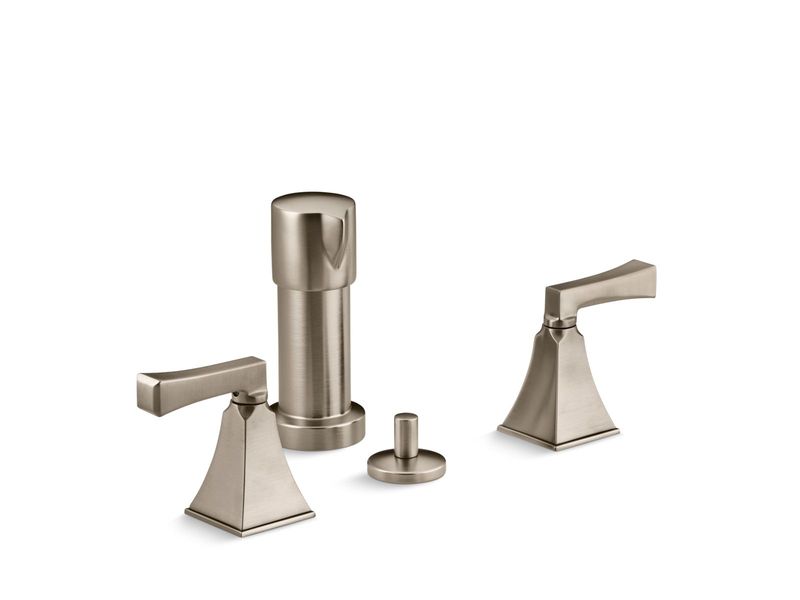 KOHLER - Memoirs® Bidet Faucet VIBRANT BRUSHED BRONZE 470-4V-BV