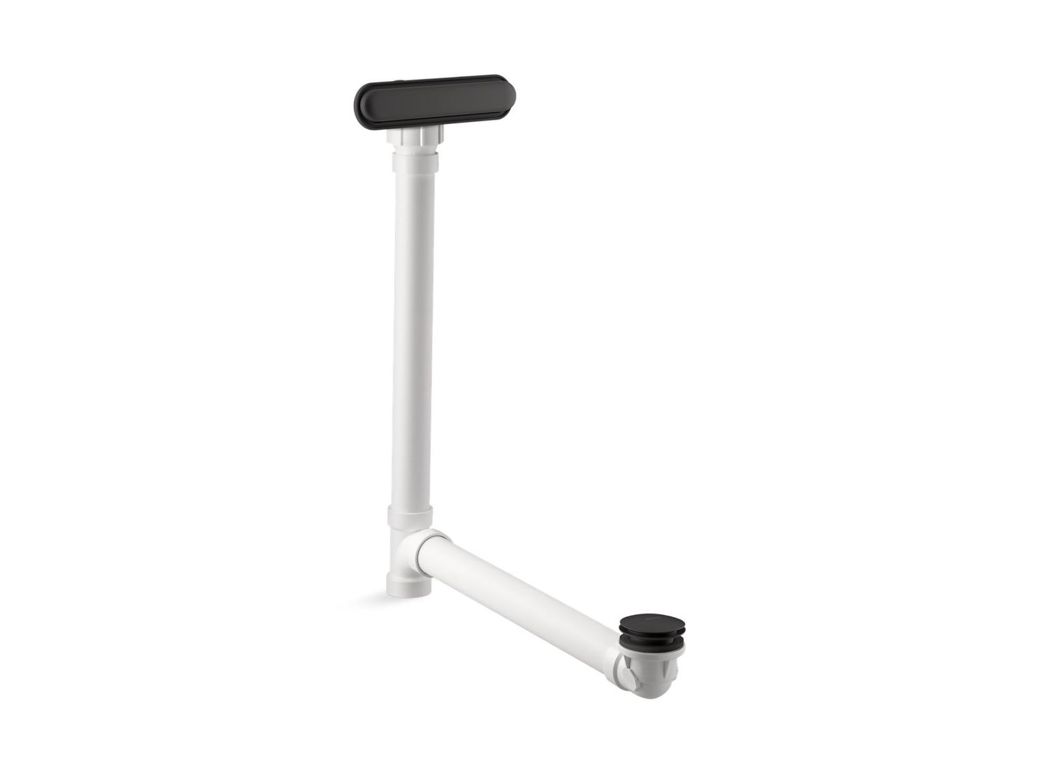 KOHLER - Clearflo Slotted Overflow Bath Drain Matte Black 7272-BL