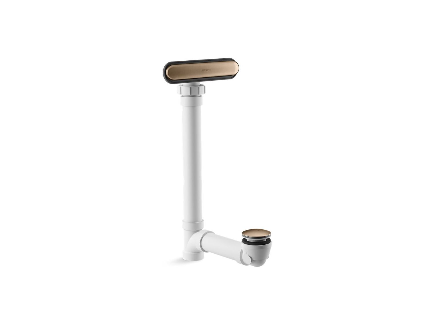 KOHLER - Clearflo Slotted Overflow Bath Drain VIBRANT BRUSHED BRONZE 7272-BV