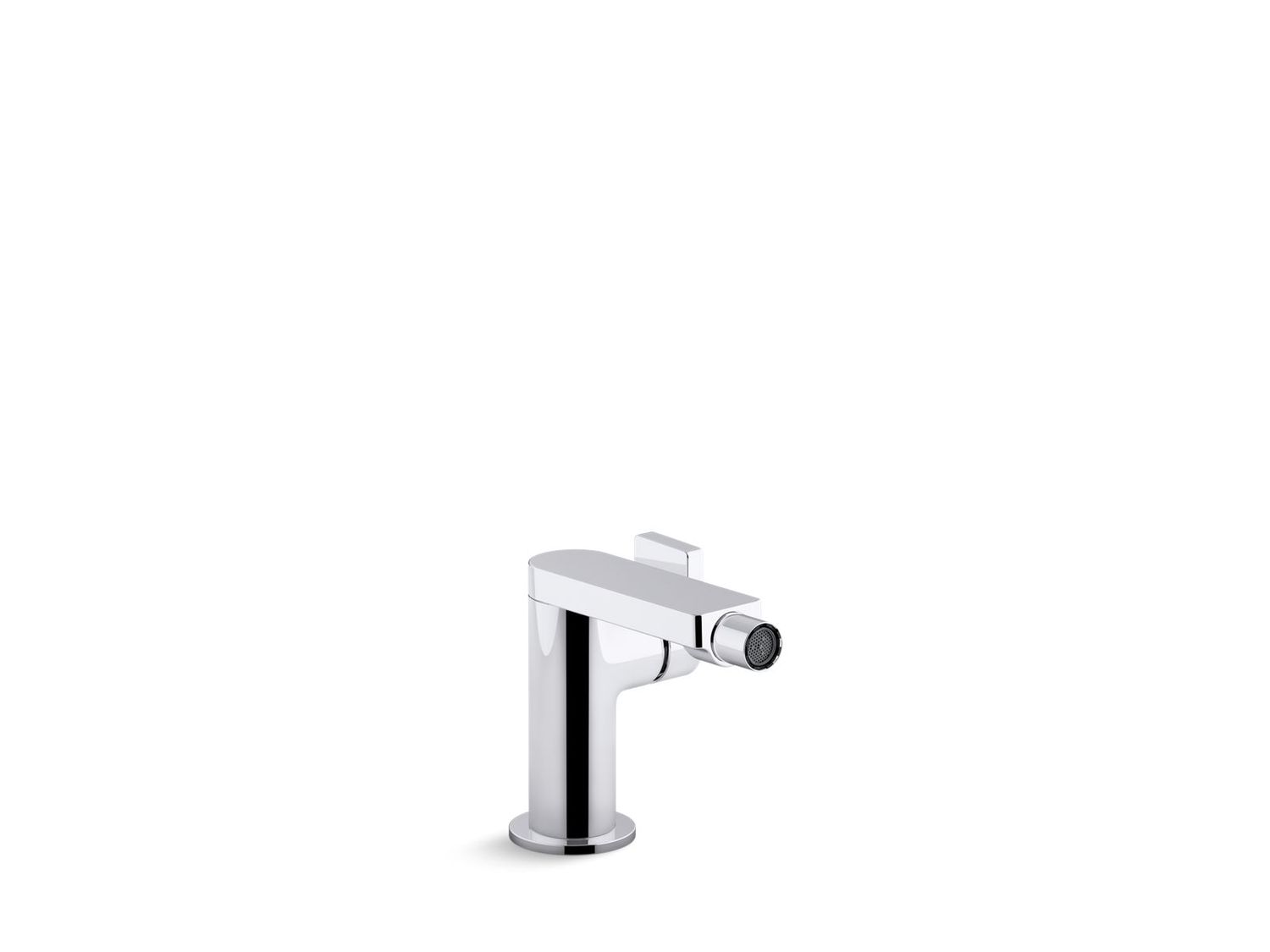 KOHLER - Composed™ Single-Hdl Bidet Faucet, Lvr Polished Chrome 73176-4-CP