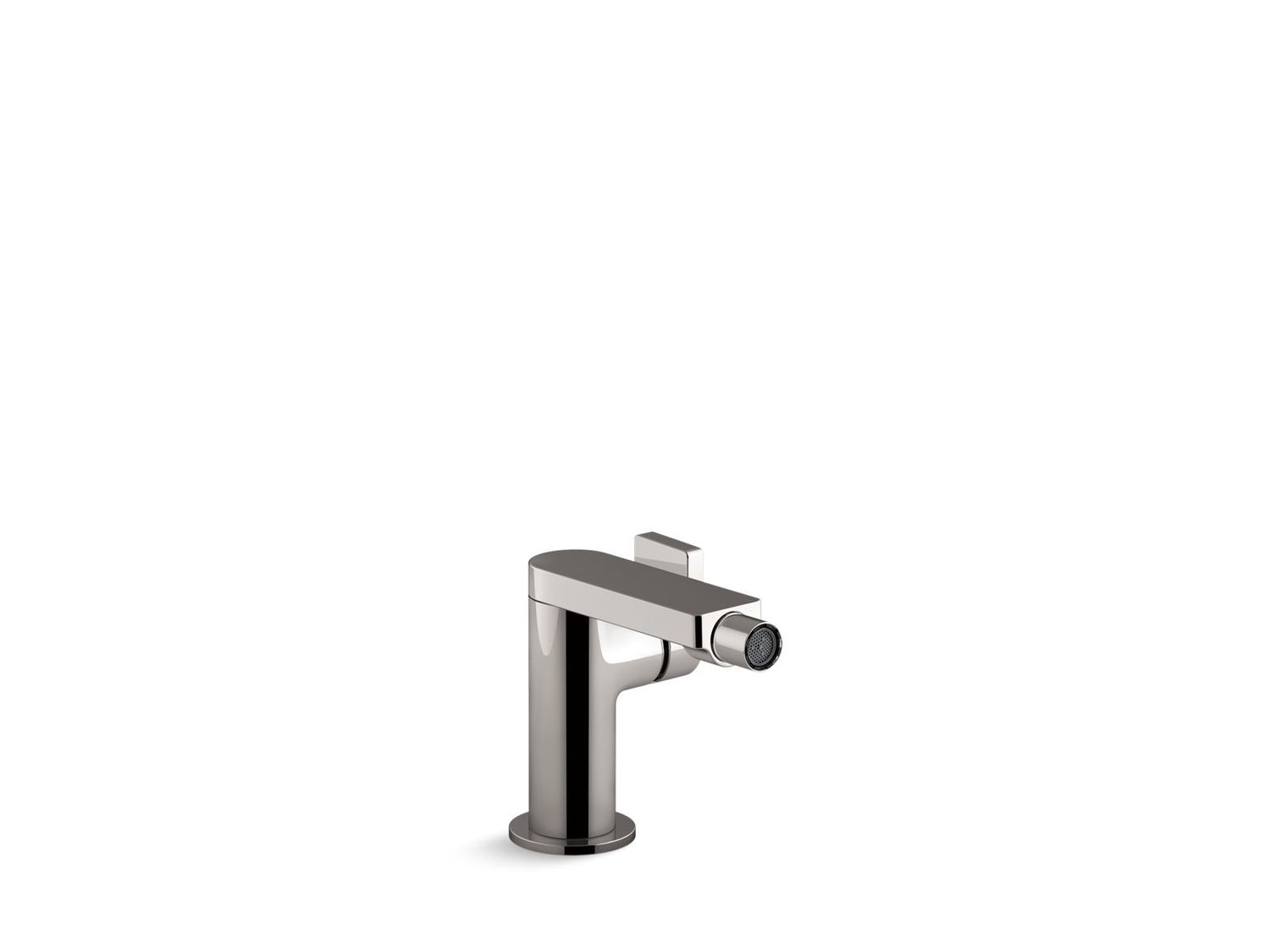 KOHLER - Composed™ Single-Hdl Bidet Faucet, Lvr VIBRANT TITANIUM 73176-4-TT