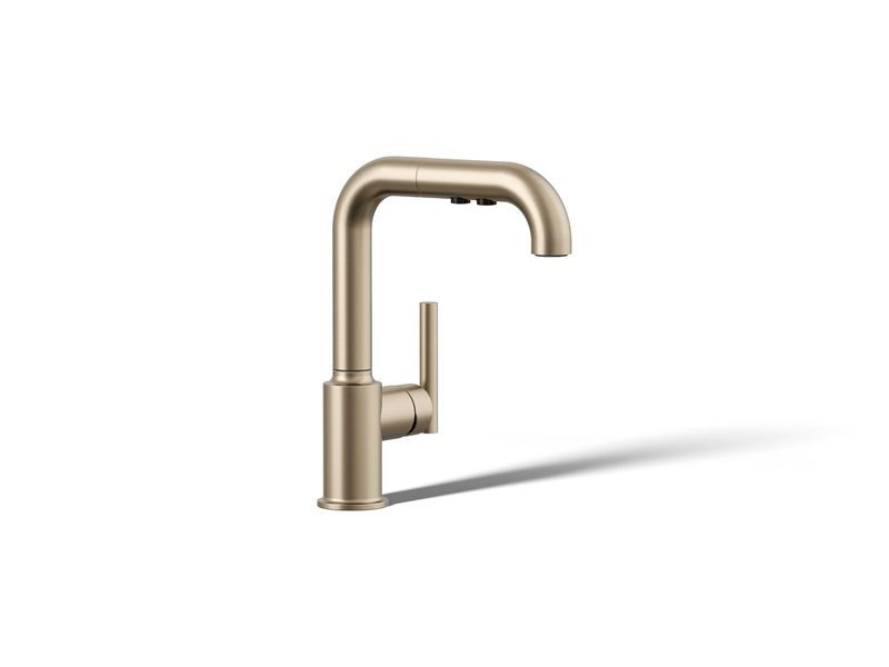 KOHLER - Purist® Secondary Pullout VIBRANT BRUSHED BRONZE 7506-BV