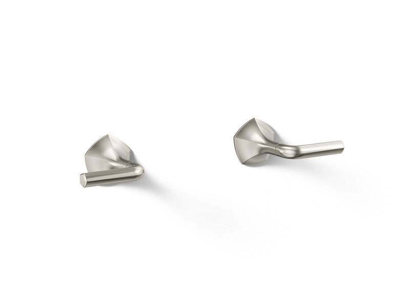 KOHLER - Occasion™ Wall Mount Lever Handles Polished Nickel T27013-4-SN