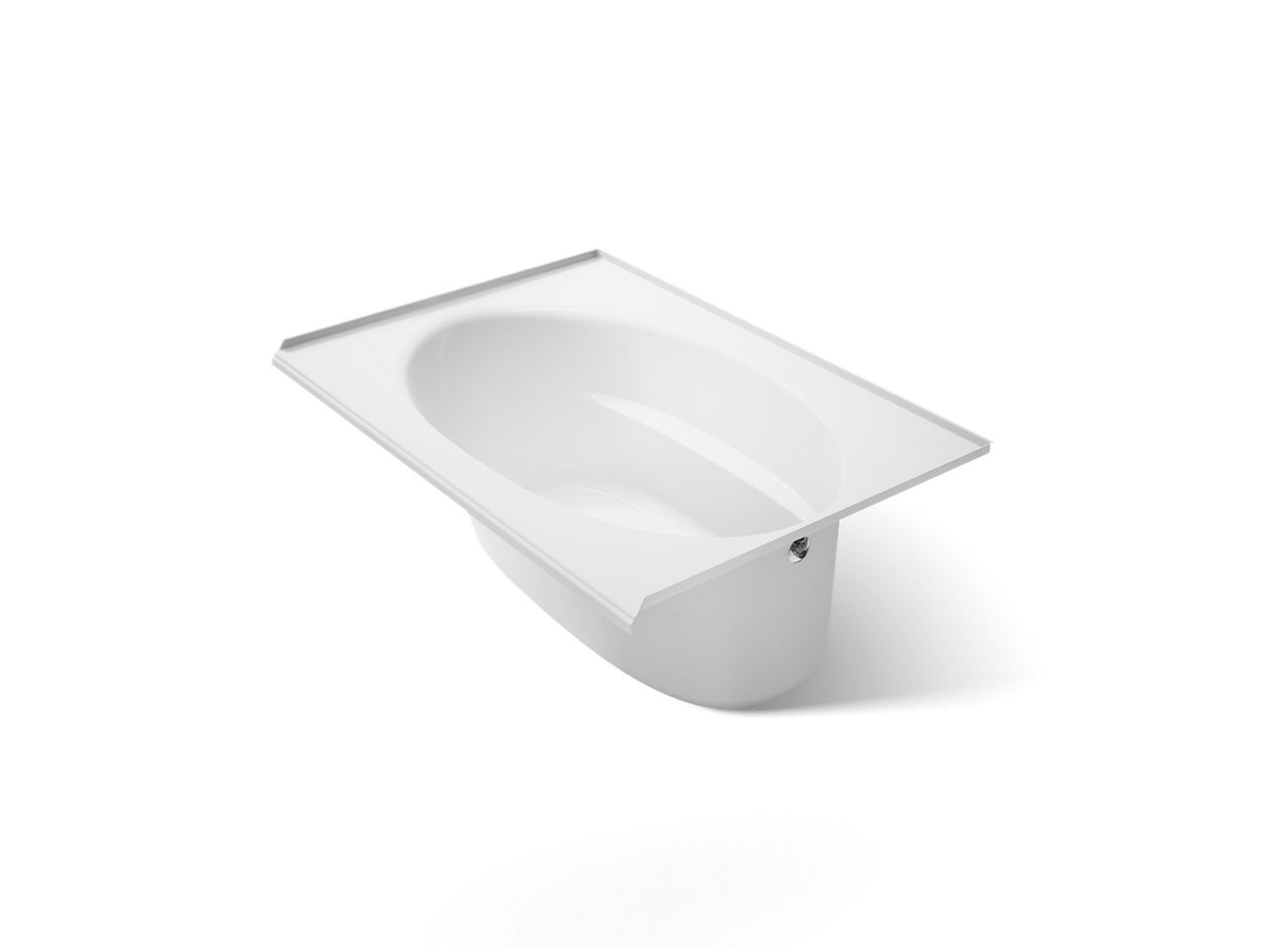 KOHLER - Windward™ 60X42 Drop-In Bath 3-Flg Rh White 1113-R-0