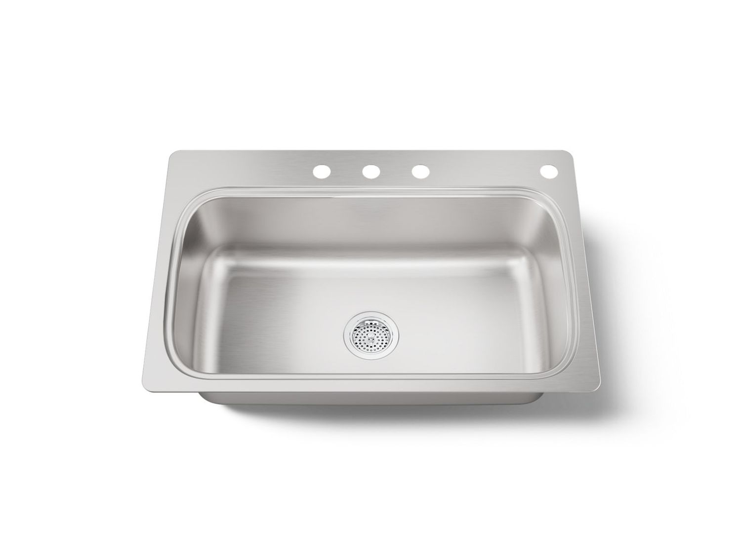 KOHLER - Verse™ 33 X22 Single Basin Ss Sink 4 Hol NA 20060-4-NA